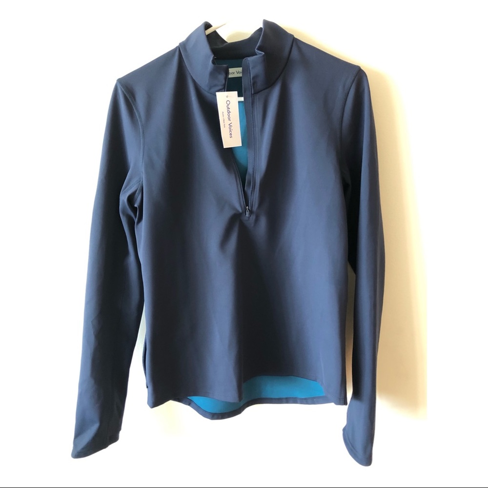 NWT Outdoor Voices Sprint Half Zip M